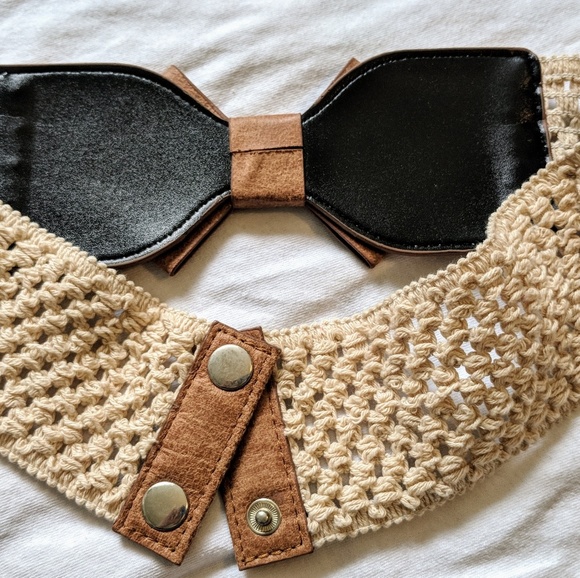 Elastic belt with bow - Picture 5 of 6